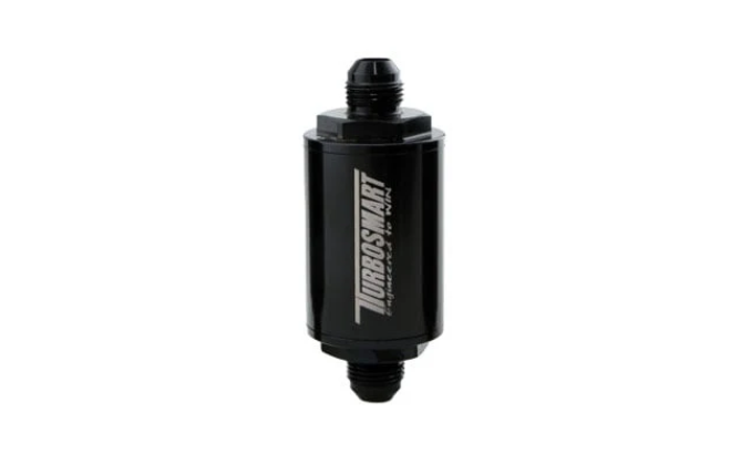 Turbosmart Billet Fuel Filter (10um) Suit -8AN (Black)