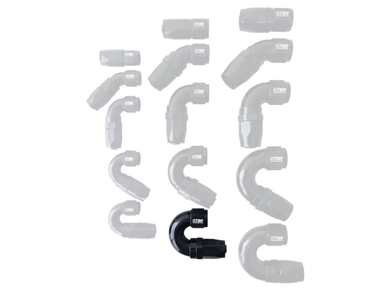 AN8 Swivel Full Flow Fitting - TBR Performance