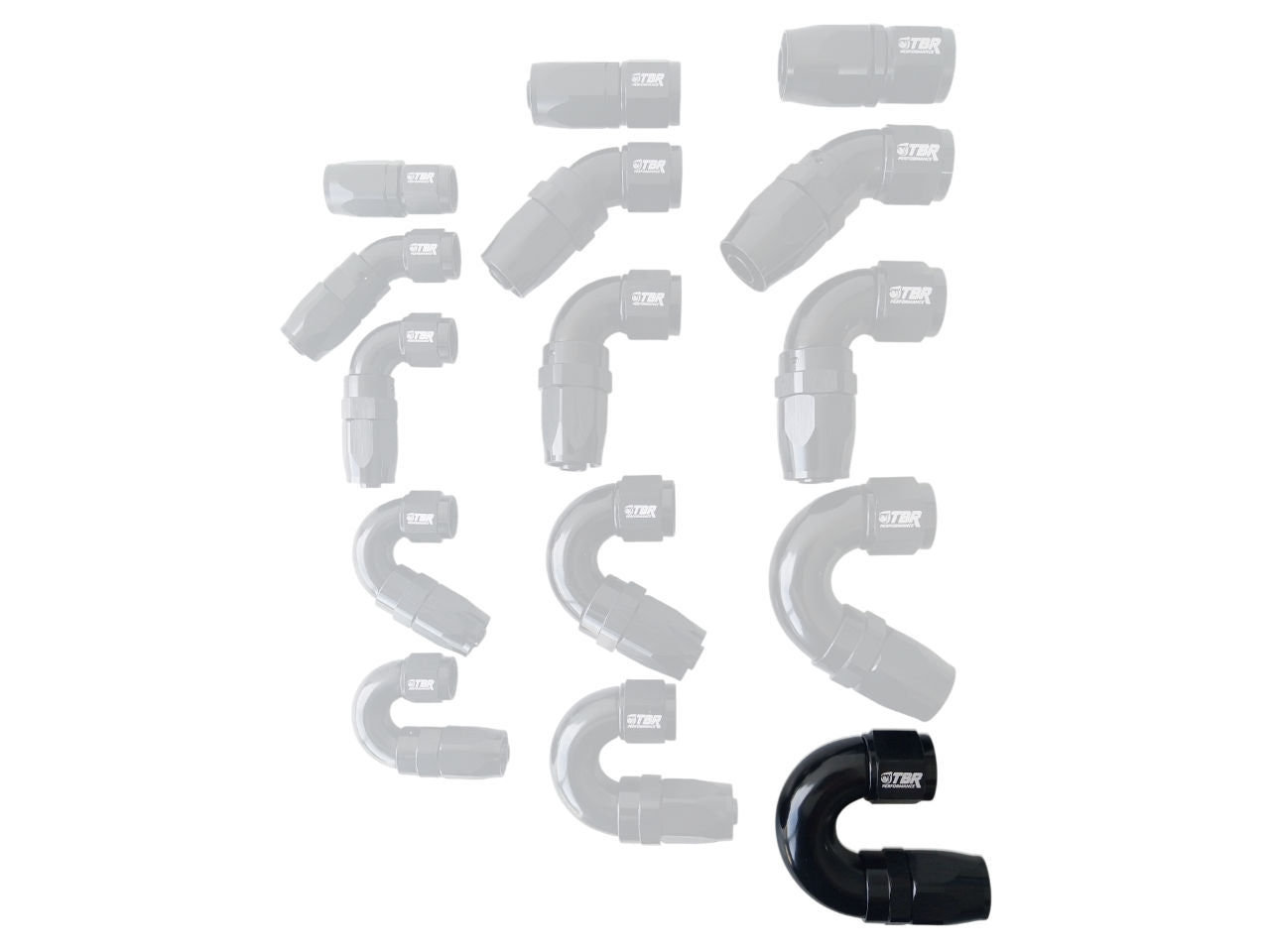 AN10 Swivel Full Flow Fitting - TBR Performance