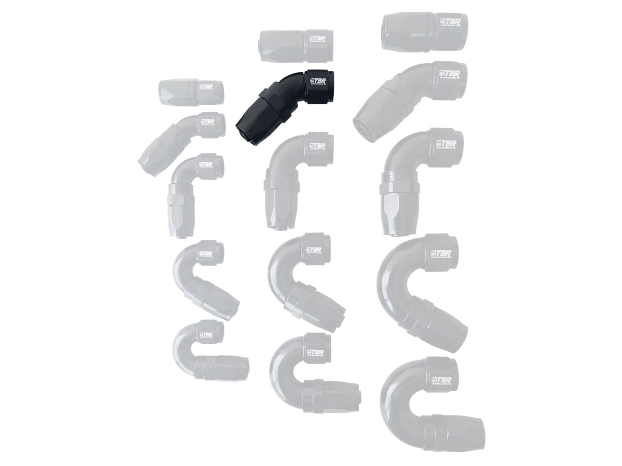 AN8 Swivel Full Flow Fitting - TBR Performance