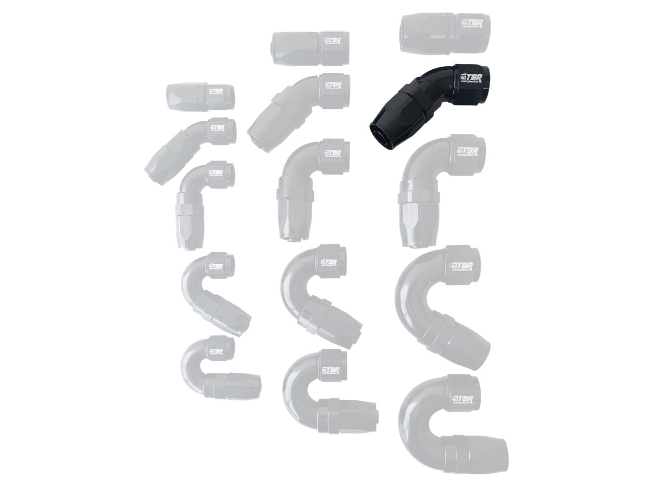 AN10 Swivel Full Flow Fitting - TBR Performance