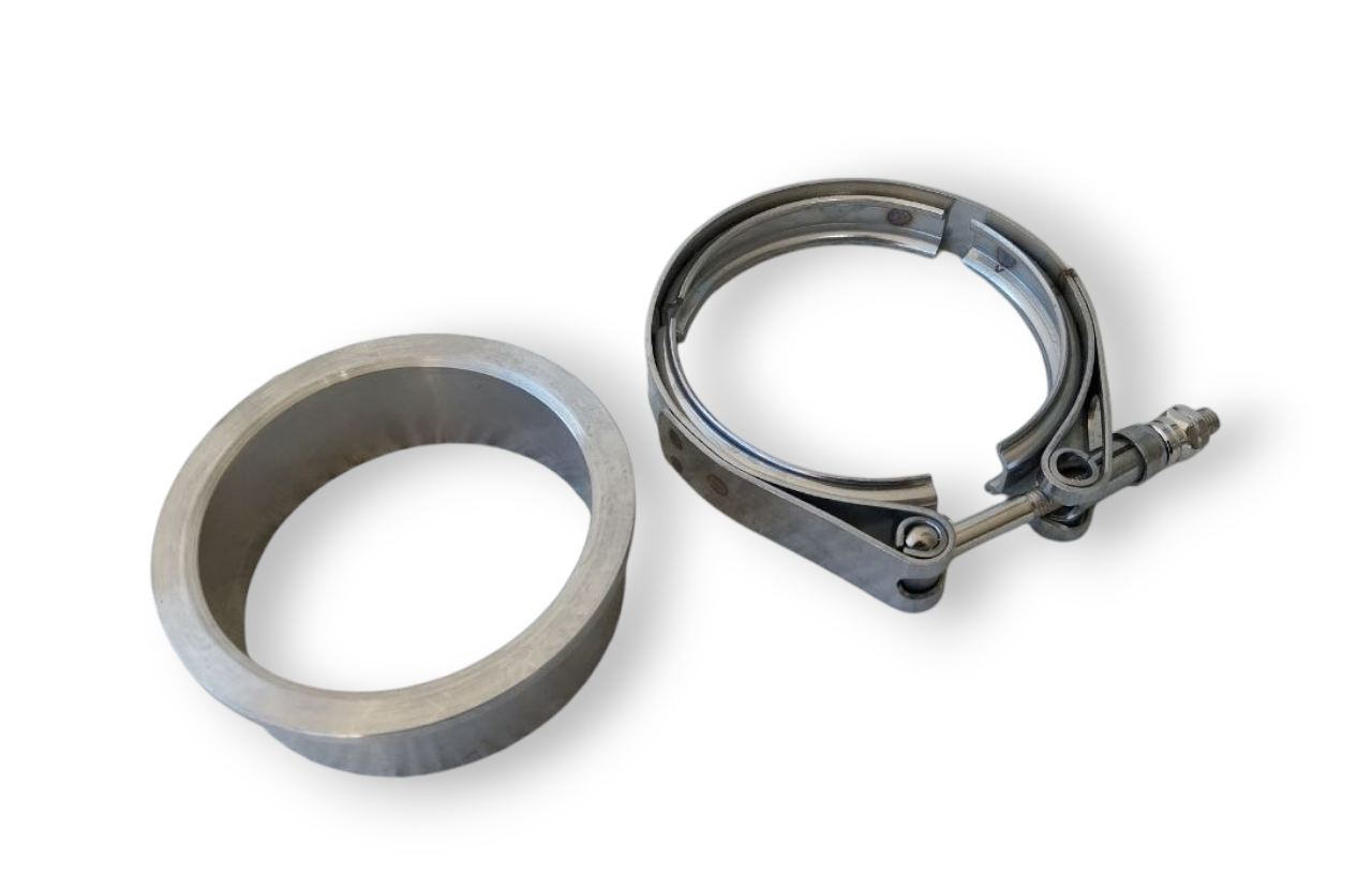 3.0 inch (76mm) Flush Rear Turbine Housing V-Band Flange Set