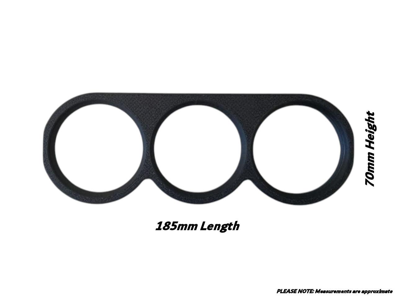 52mm Triple gauge pod