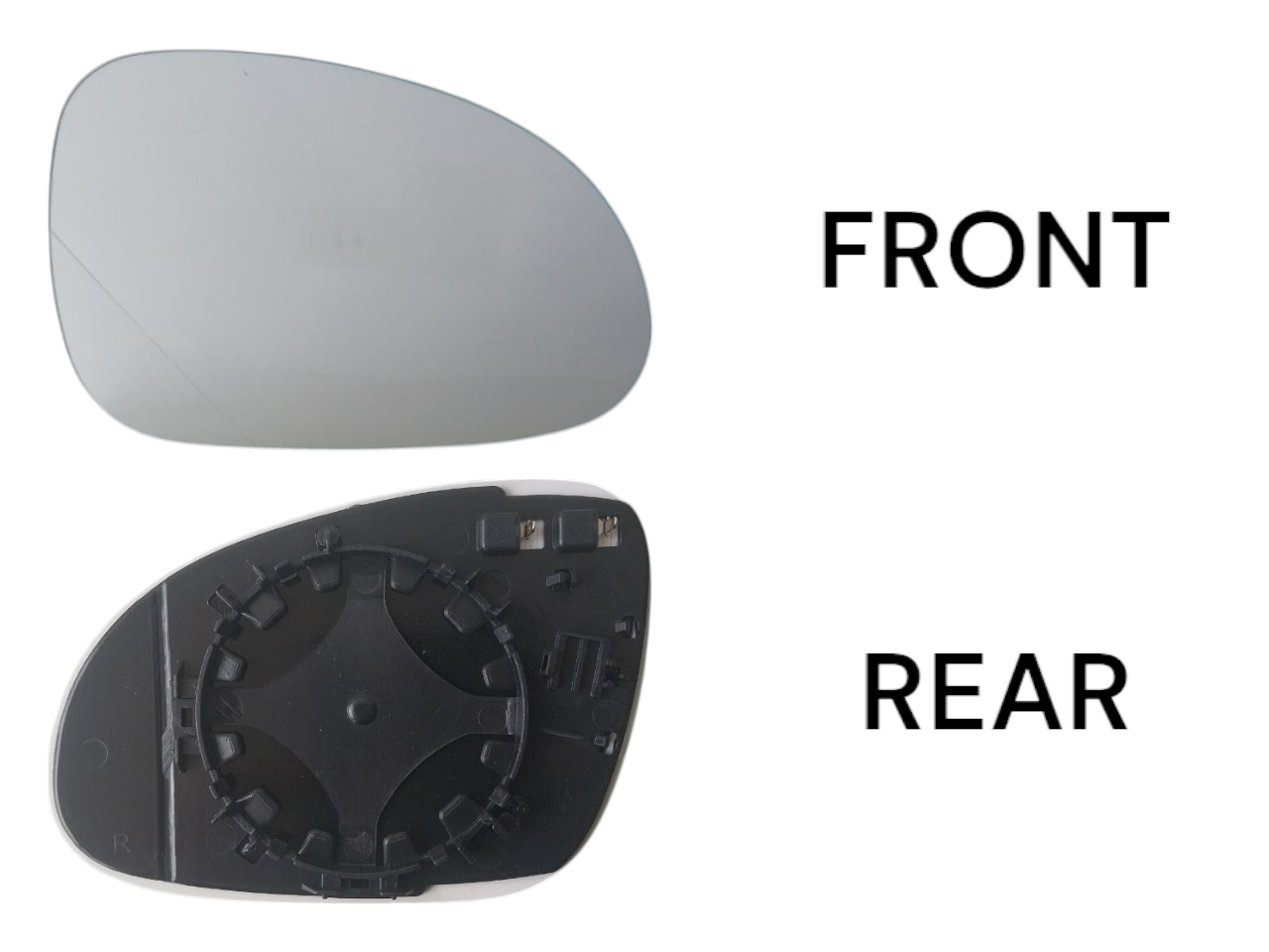 Reemplazo del cristal del espejo retrovisor Volkswagen Golf Mk5 2004-2009