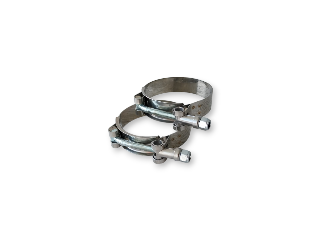 Colliers de serrage à boulon en T 2,5" 67 mm à 75 mm - Paire (x2)