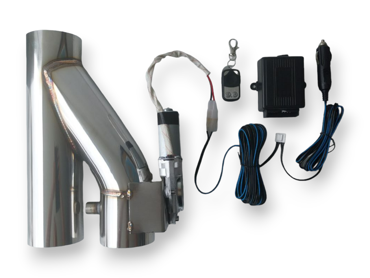 Kit de corte de escape para tubo de acero inoxidable de 3" y 76 mm