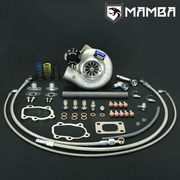 Mamba GTX Turbocharger 98~05 For AUDI VW 1.8T Transverse 3" 5200 GTX2871R w/ .64 T25 5 Bolt