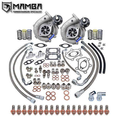 Mamba D5-7 Ball Bearing Turbocharger For Nissan RB26DETT GT-R GEN III GT2860R