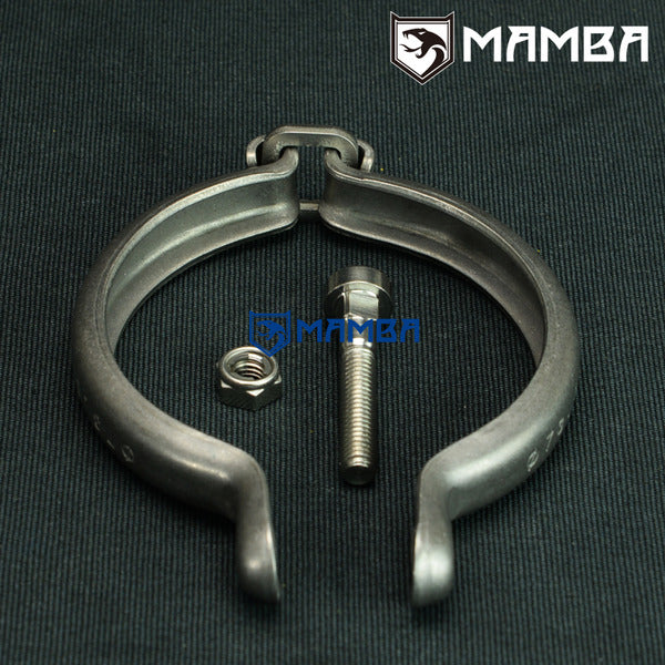 Mamba C-Clamp Φ73 Mitsubishi TF035 TD04 IHI RHF4 between Turbocharger CHRA & Turbine Housing