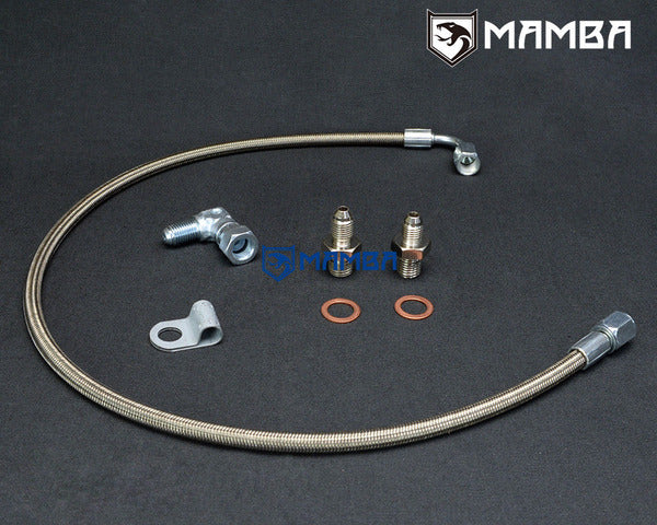 Mamba Turbocharger Oil Feed Line Kit MAZDASPEED 3 6 CX-7 w/Garrett GT28R GT29R GT30R GT35R