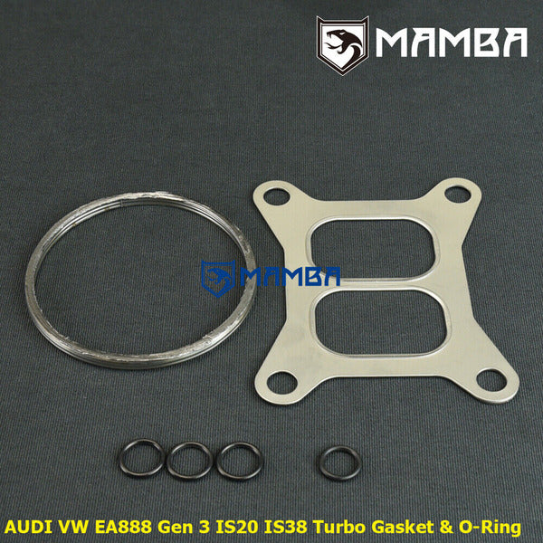 Mamba SS301 AUDI VW EA888 G3 GOLF 7/R S3 A3 IHI RHF5 IS20 IS38 Turbocharger Gasket (6P)