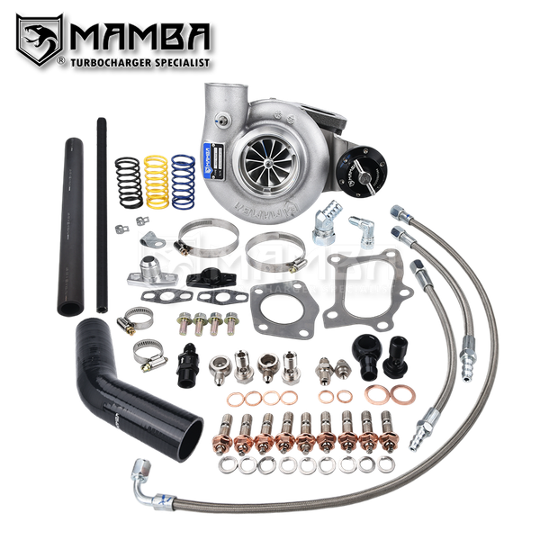 Mamba GTX Turbocharger MAZDASPEED MS3 MS6 CX7 CX9 3" 5200 GTX3076R w/ .64 Bolt-On Hsg