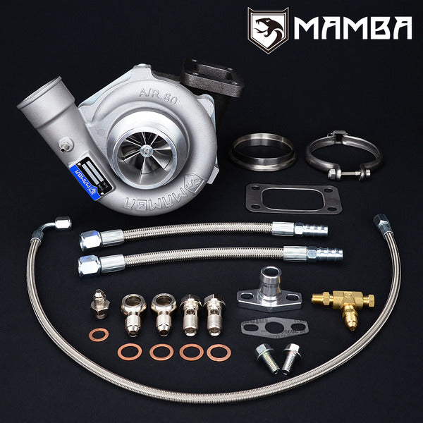 Mamba 7+7 Uni 2.25" A/R.60 GT2860RS Ball Bearing Turbocharger .73 T3 V-Band