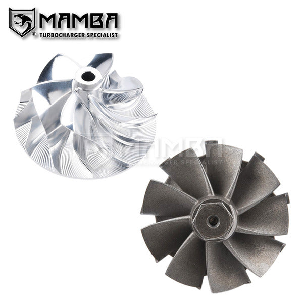 Mamba Upgrade Turbo Compressor Turbine Wheel Fit IHI RHS4V Isuzu D-Max 4JJ3 8984808191