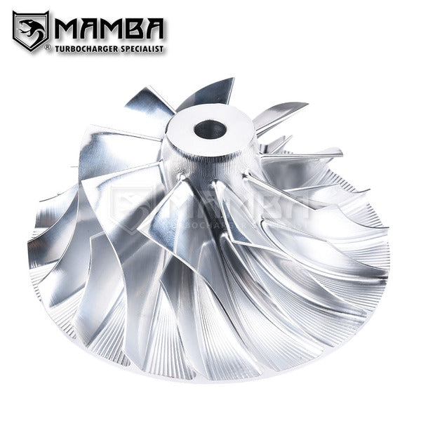 Mamba Billet Turbocharger Compressor Wheel for Mitsubishi TD09 (77.4/110/9+9/OE Geometry)