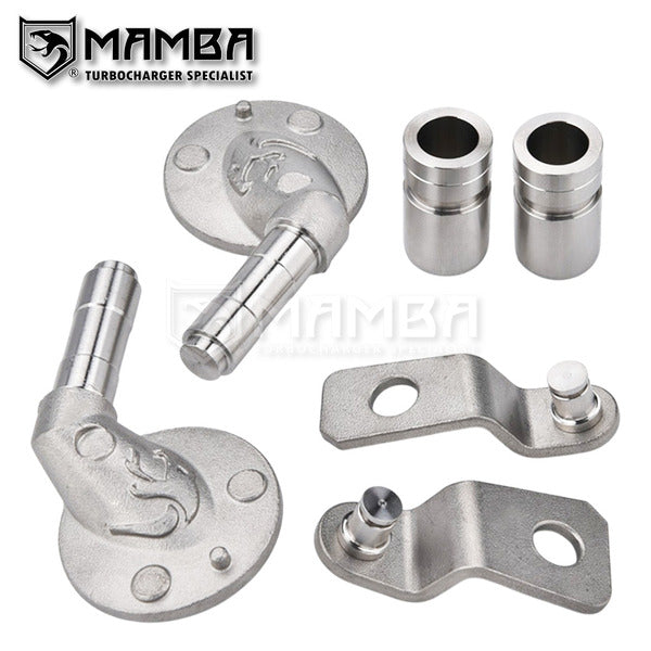 Mamba SUS316 Twin Turbo Wastegate Rattle Flapper Kit For BMW S63 MGT2260 X5M X6M