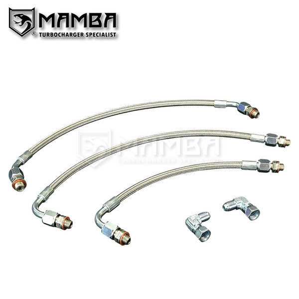 Mamba 99~03 Ford 7.3L Powerstroke High Pressure Oil Pump Hose HPOP + SS304 Fitting