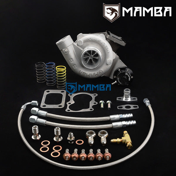 Mamba 9-7 Universal 2.4" A/R.42 GT2860RS Ball Bearing Turbocharger .42 T3 6 Bolt