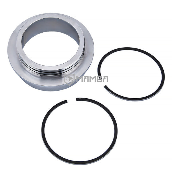Mamba 3.5" Turbocharger Dump Down Pipe Flange Adaptor For GREDDY TRUST T78 T88 T88H