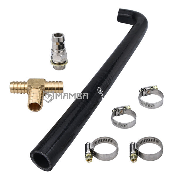 Mamba 3/4" FKM Turbocharger Cylinder 4 Coolant Cooling Mod Hose For Subaru EJ20/EJ25 Engine