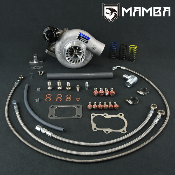Mamba 12-6 Billet Turbocharger For Nissan TD42 GQ Top Mount 3" TD05H-16G 6cm Hsg