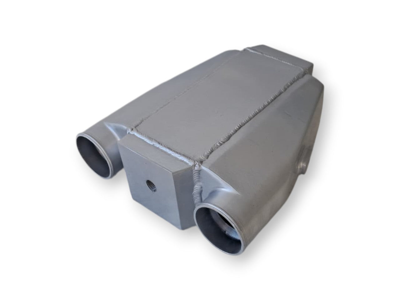 Universal Aluminium 310x300x125mm 3.0" Outlets Bar & Plate Water-To-Air intercooler