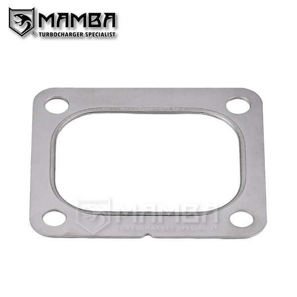 Mamba Garrett T4 T04B T04E T04R Undivided Turbocharger Turbine Inlet Gasket (3 Layers)