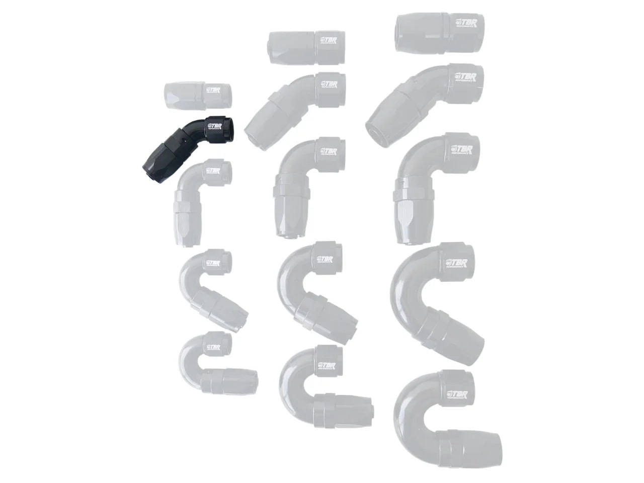 AN6 Swivel Full Flow Fittings - TBR Performance