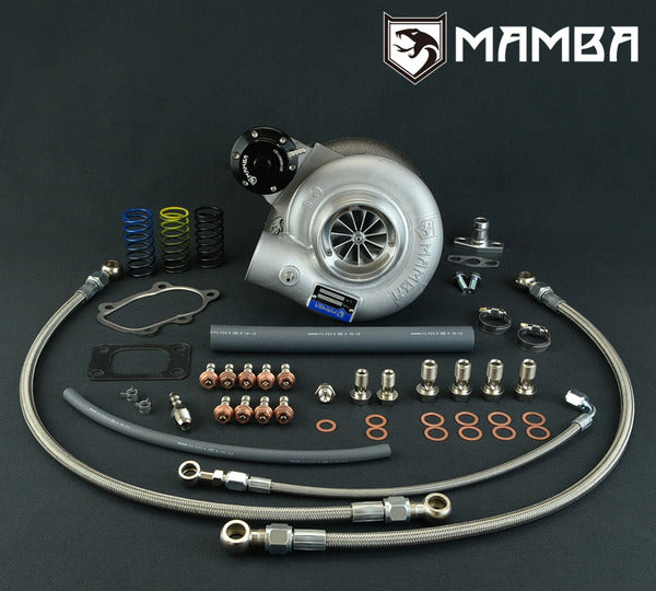 Mamba GTX Turbocharger For Nissan SR20DET 3" 5200 GTX2871R w/ .64 T25 5-Bolt Hsg