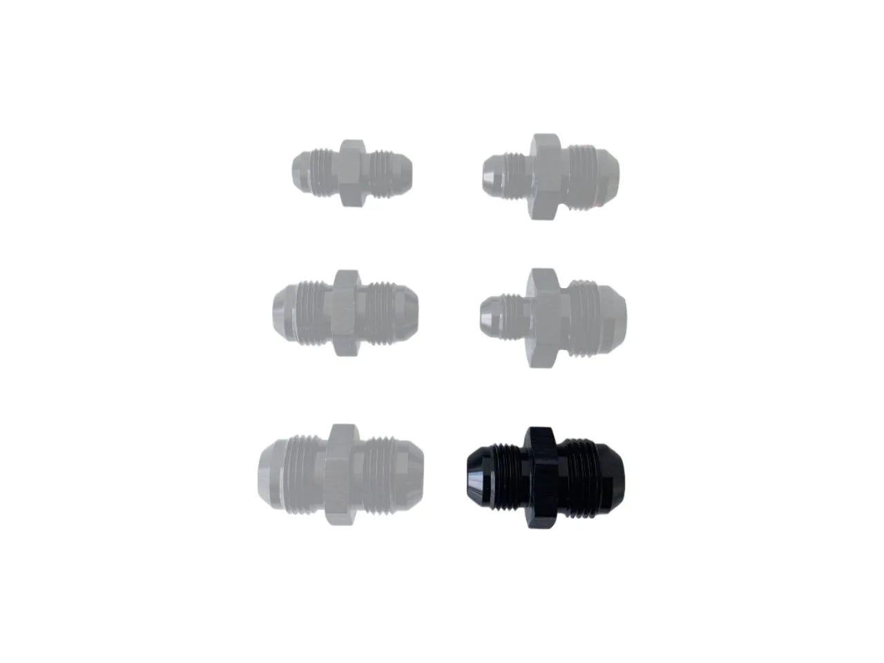 AN Male To Male Flare Union Fitting - Multiple Sizes Available - TBR Performance