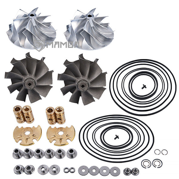 Mamba 9-6 Heavy Duty Turbocharger Repair Set For AMG M157 E63/S63/CLS63 5.5L MGT2260