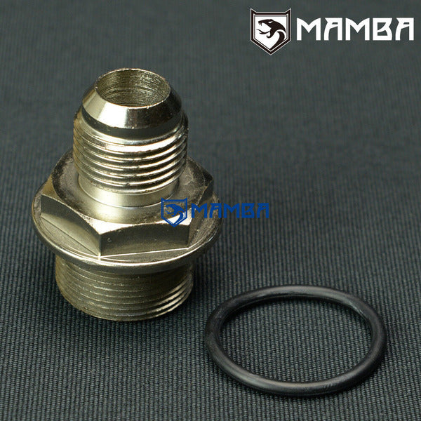 Mamba M28x1.5 to 10AN Turbocharger adapter fitting fit with NBR O-ring