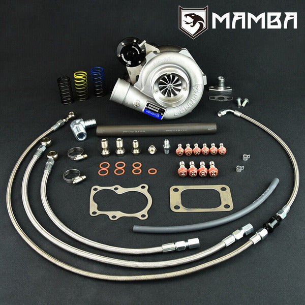 Mamba GTX Ball Bearing Turbocharger for Nissan TD42 GQ GTX2863R w/ .42 T3 6 Bolt Hsg