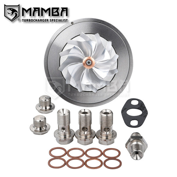Mamba 9-6 oil & water-cooled Turbocharger CHRA Cartridge TD04L-16T (43.4/56)