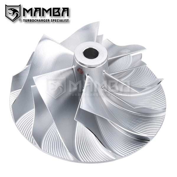 Mamba Turbocharger Billet Compressor Wheel for IHI Isuzu RHF55 VIET (48.6/65/6+6) Bore 6.1