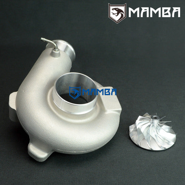 Mamba Turbocharger 2.25" Compressor Housing + GTX Billet Wheel For Subaru STI GTX2867R