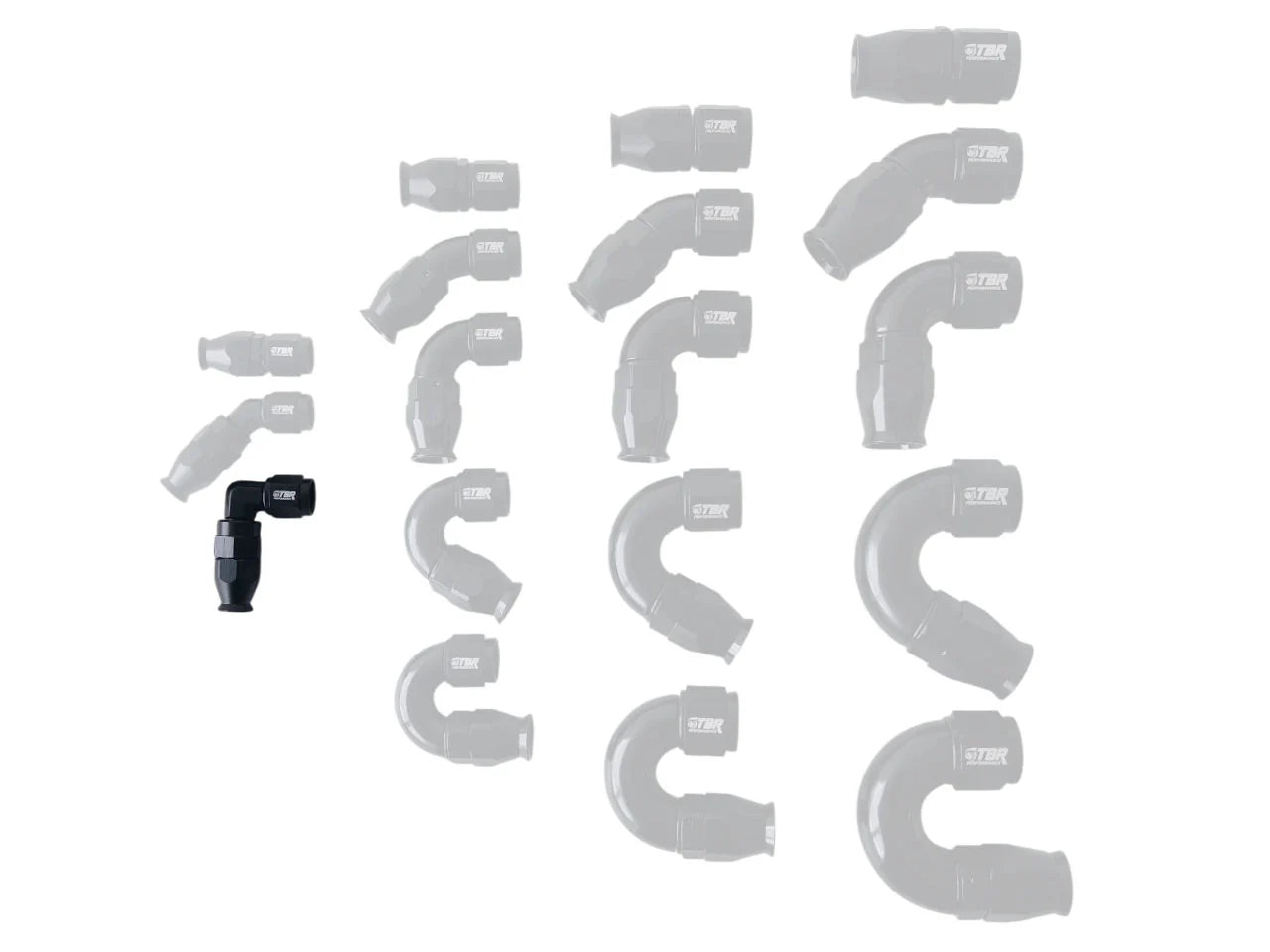 AN4 PTFE Fittings - Alloy - TBR Performance