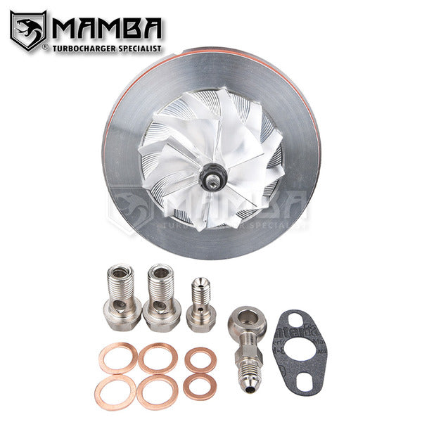 Mamba D5-6 Ball Bearing Turbocharger Cartridge CHRA Upgrade for Mitsubishi TD05H-16G