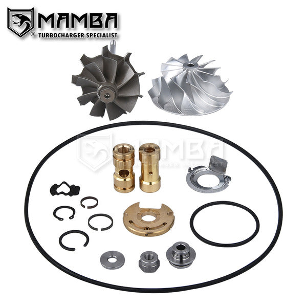 Mamba 9-11 Heavy Duty Upgrade Turbocharger Compressor Turbine Wheel Repair Kit K04-022/023
