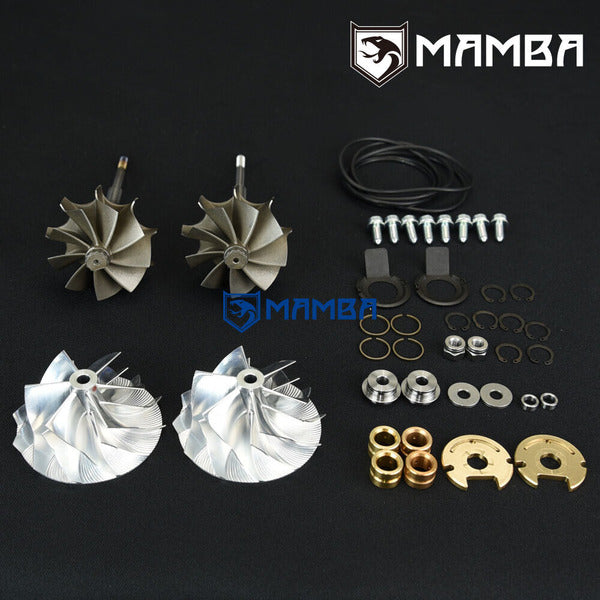 Mamba Heavy Duty Twin Turbocharger CW + TW + Repair Kit Bentley GT W12 K16-018/033 (2P)