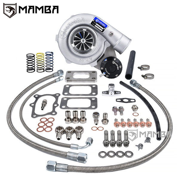 Mamba 3" A/R .60 Ball Bearing Turbocharger for Nissan RB20/RB25 GTX3071R .73 Hsg