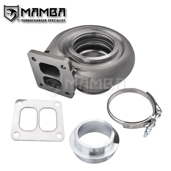 Mamba Turbine Housing for Garrett GT45R 1.22 T4 Twin Scroll/V-Band Ball Bearing (80/87)