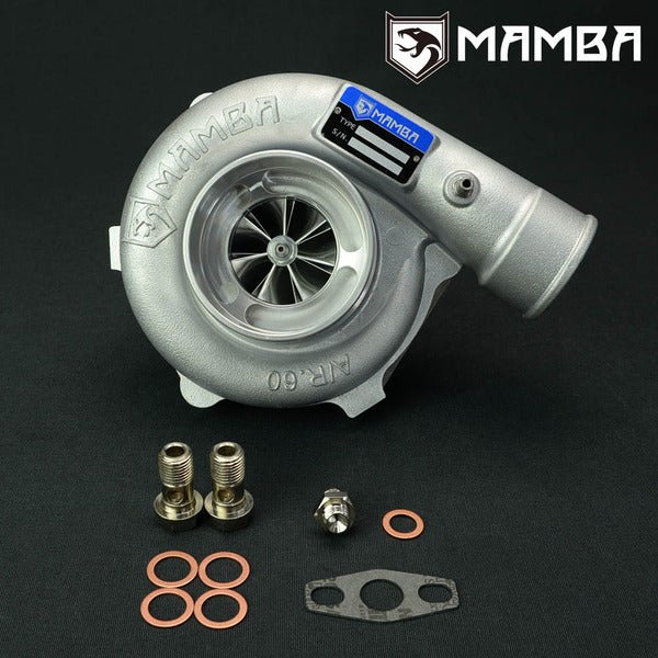 Mamba 7+7 3" A/R .60 Twisted AS Garrett GTX2867R Ball Bearing Turbocharger Super Core