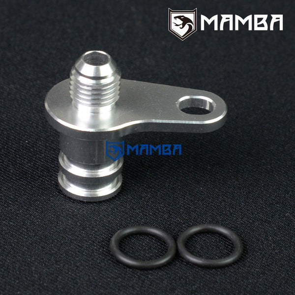 Mamba 4AN Turbocharger Oil Feed Supply Line Adapter Fitting For BMW N55 335i B03 (Turbocharger Side)