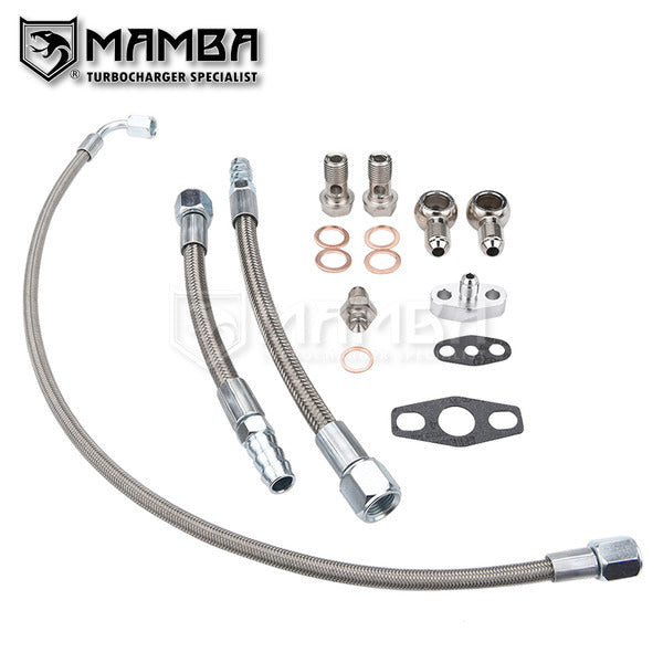 Mamba Turbo Oil & Water Line Kit For Hyundai i30N Garrett GT28R GT30R G25 G30
