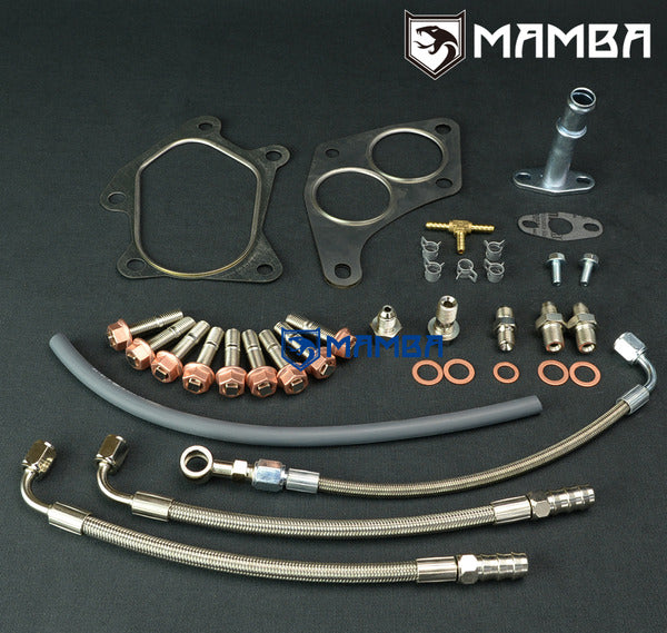 Mamba Turbocharger Install Line Gasket Kit For Subaru STI Type C w/ IHI RHF5HB VF36 VF42 VF53