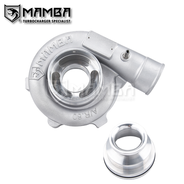 Mamba 3” A/R.60 Rally GTX2860R-49T Twisted Anti Surge Turbo Compressor Housing (42/60)