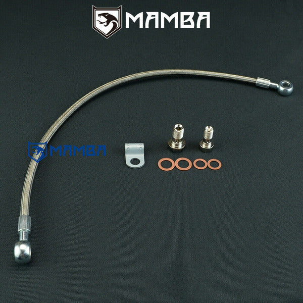 Mamba Turbocharger Oil Feed Supply Line 14~16 VW Polo 6R Skoda Fabia NJ3 1.4 TDI CUTA
