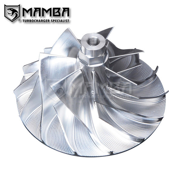 Mamba Turbo Billet Compressor Wheel Fits BorgWarner S400 (74.5/101/7+7/Threaded)