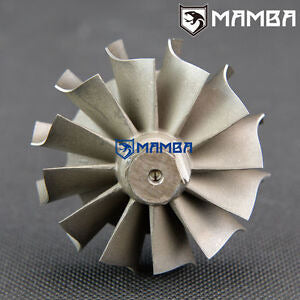 Mamba Turbocharger Turbine Wheel For Mitsubishi FUSO TRUST TD07S 25A 25G / 12 Blade